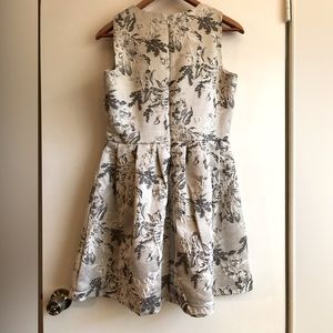 Floral Holiday cocktail dress